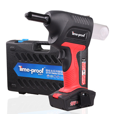 Blind Rivets Cordless Battery Rivet Gun 21mm Stroke Brushless CE