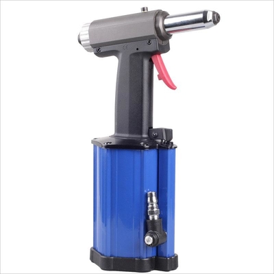 4.0mm Sampai 6.4mm Paku Keling Buta Pneumatic Rivet Gun 18mm Pukulan 320x195x110mm